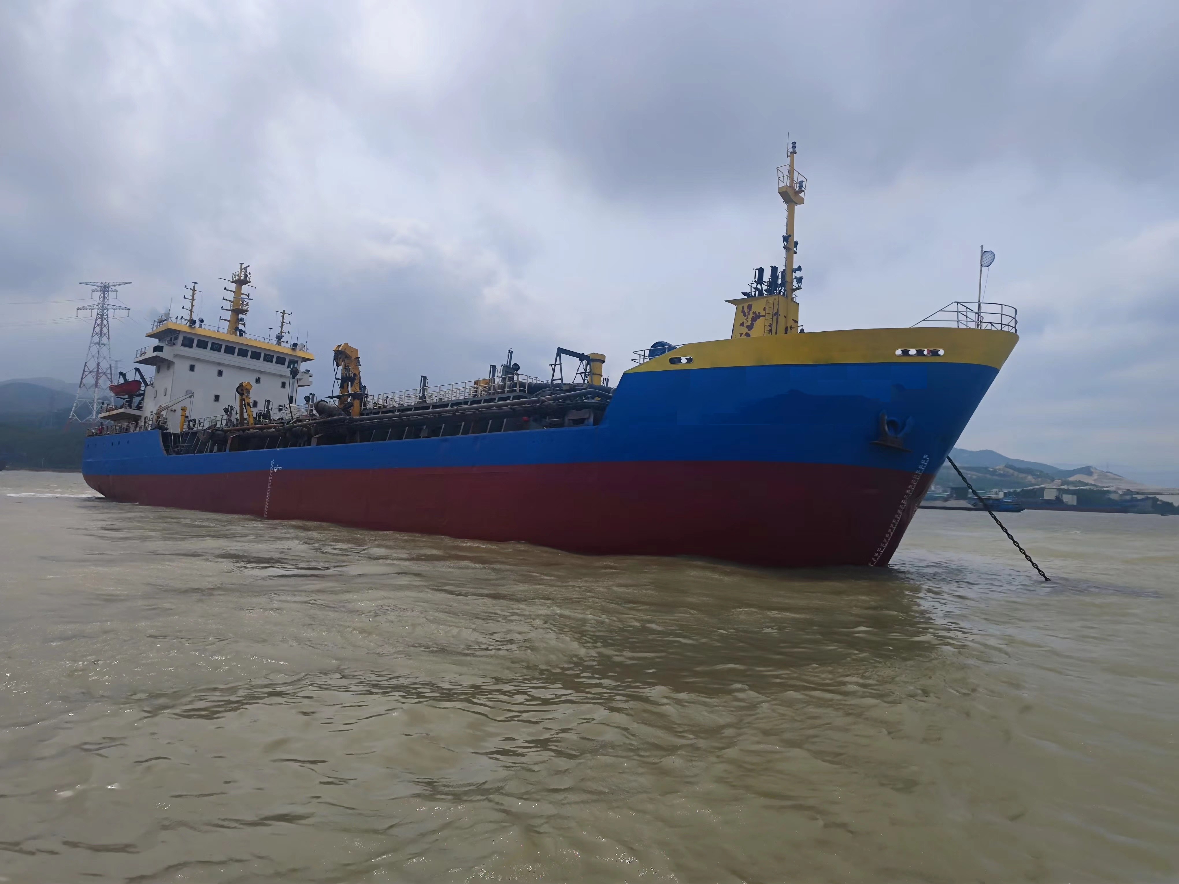 出售3500m³耙吸挖泥船