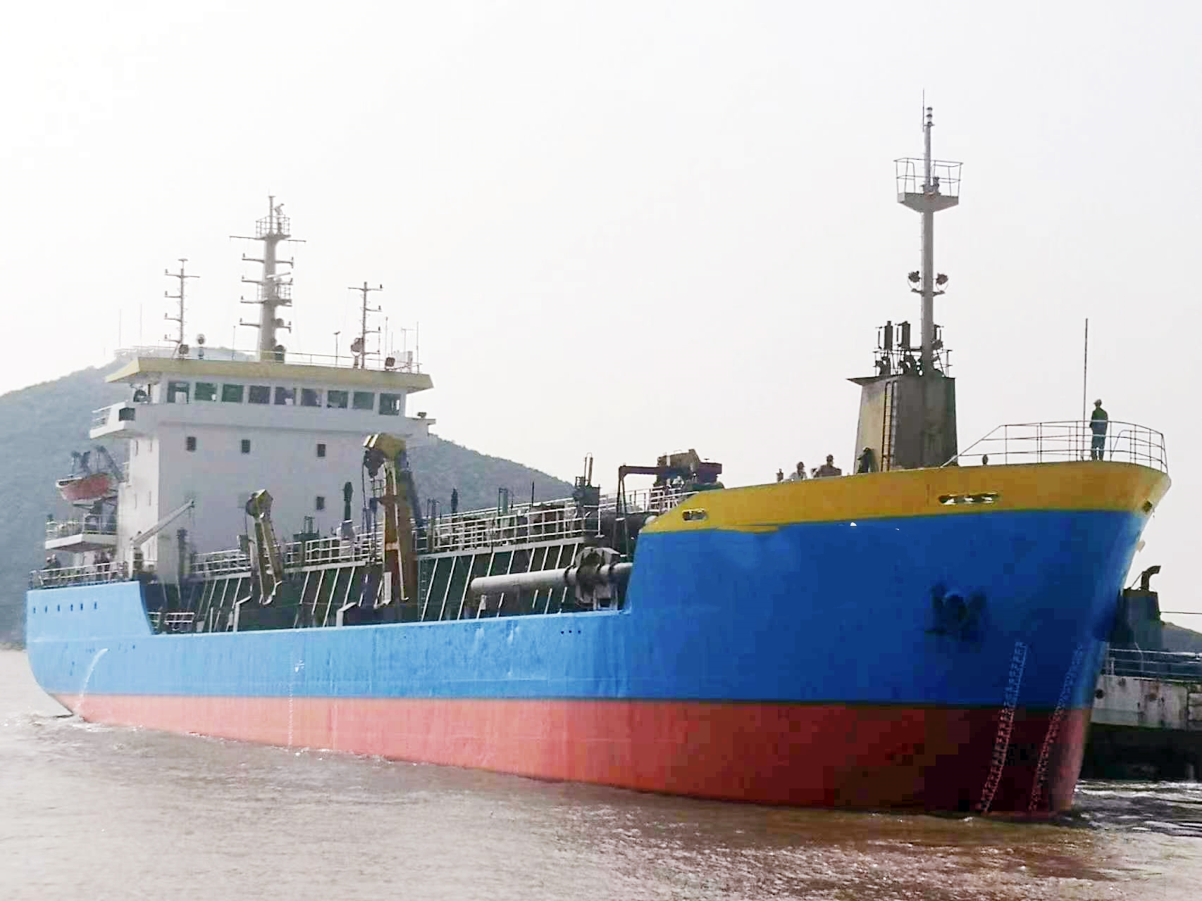 出售3500m³耙吸挖泥船