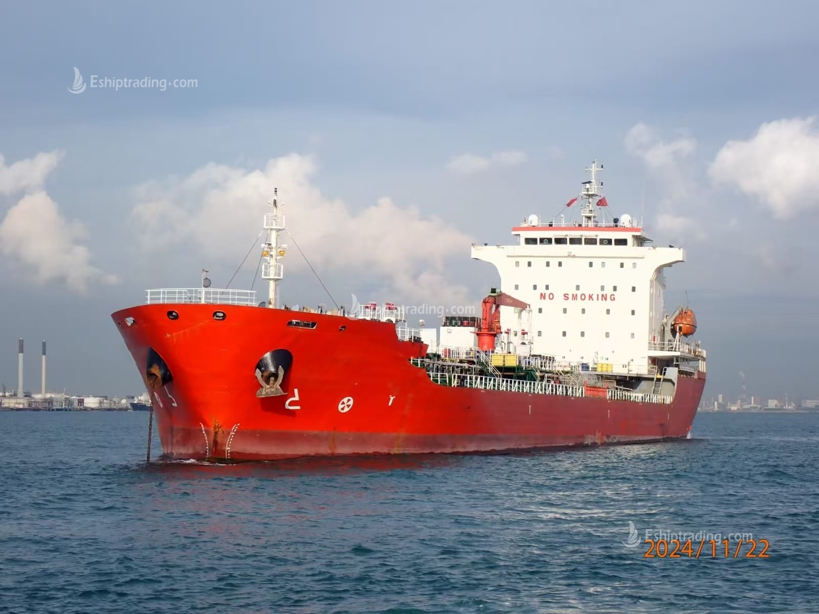 19100 T Chemical Tanker For Sale