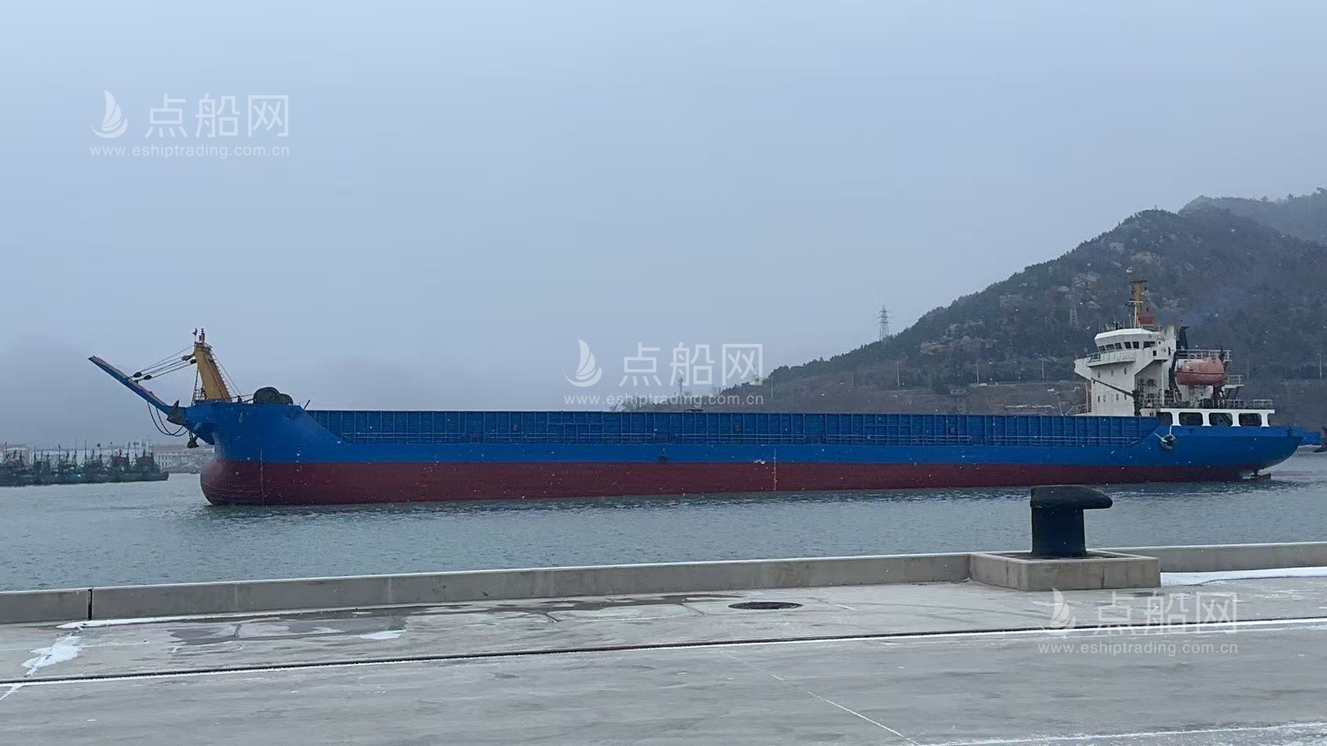 出售7500吨甲板货驳