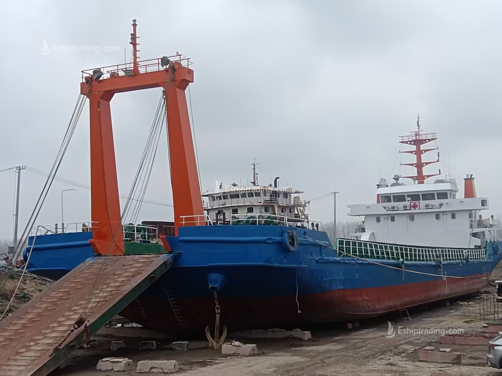 867 T Deck Barge /LCT For Sale