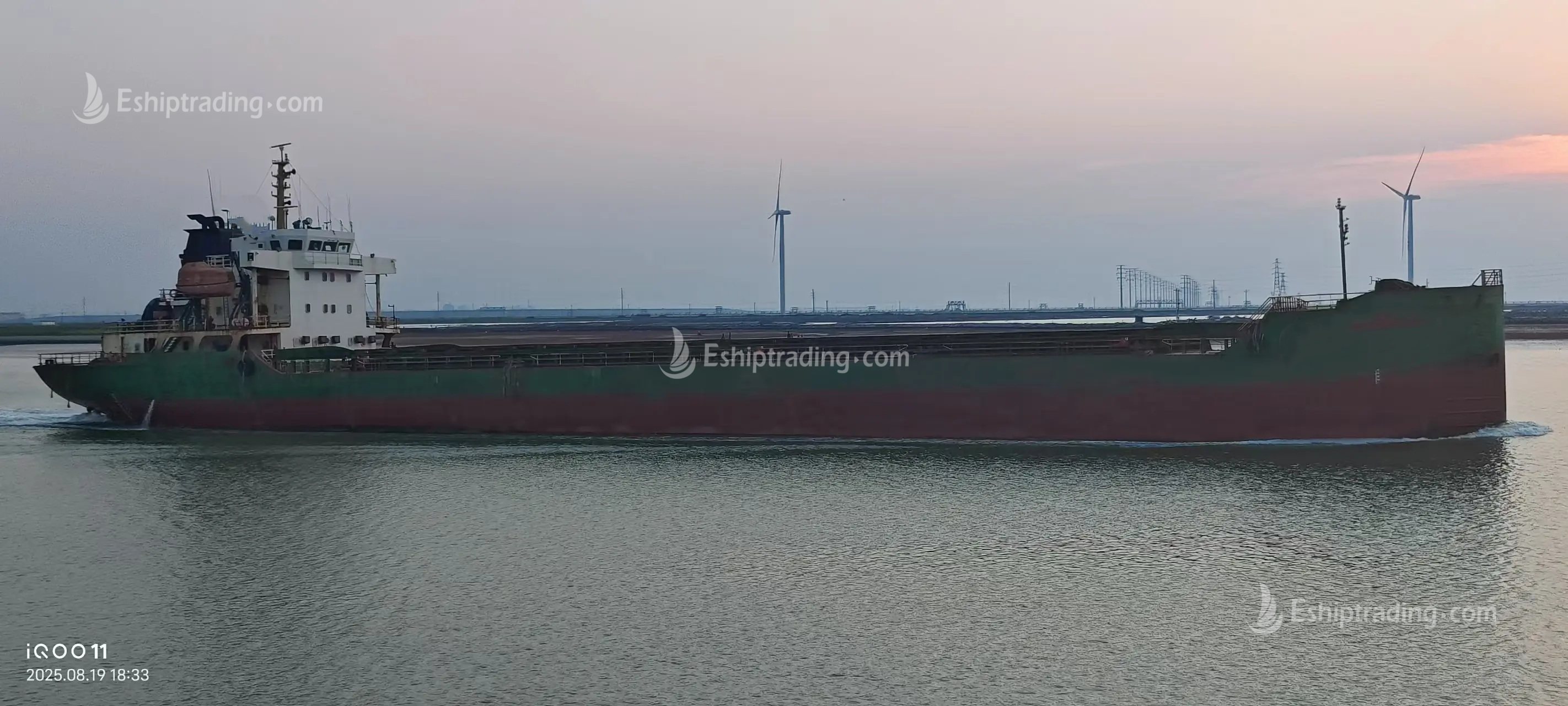 6835 T Bulk Carrier For Sale