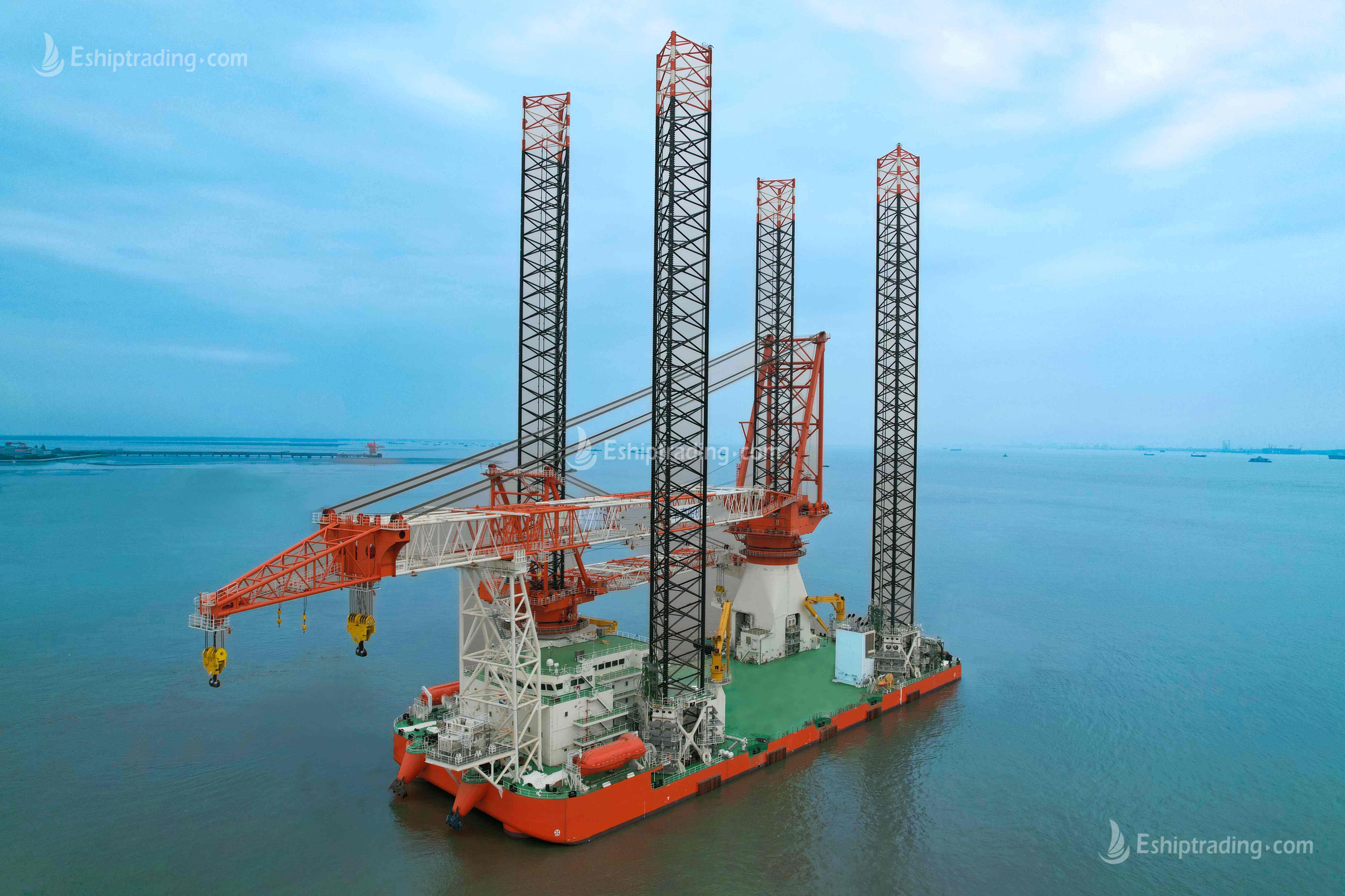128 m Wind Turbine Installation Vessel For Sale