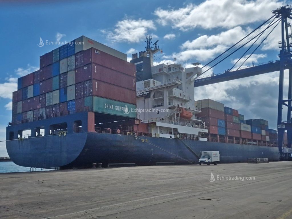 2824 TEU Container Ship For Sale