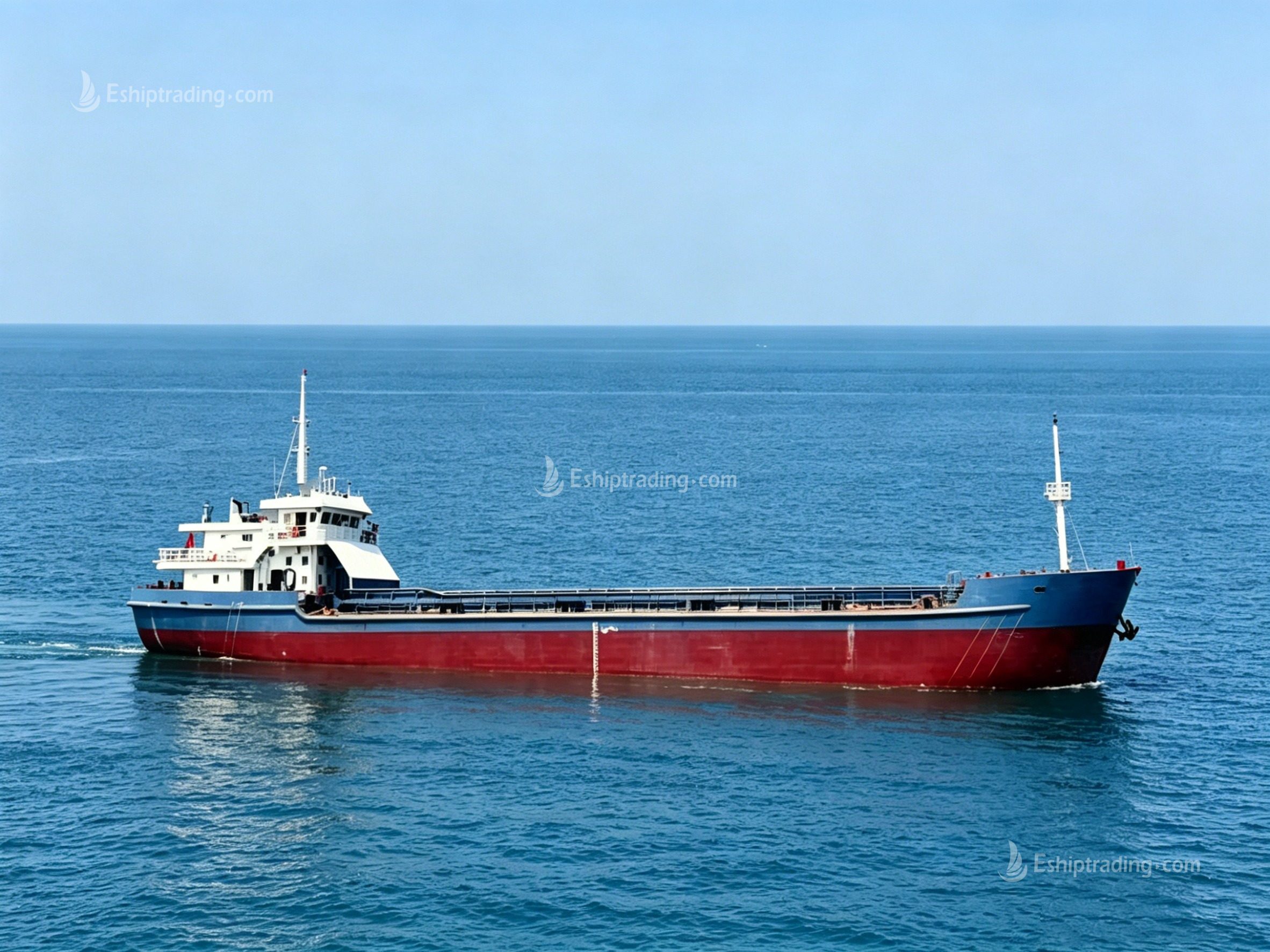 1550 m³ Split Hopper Barge For Sale