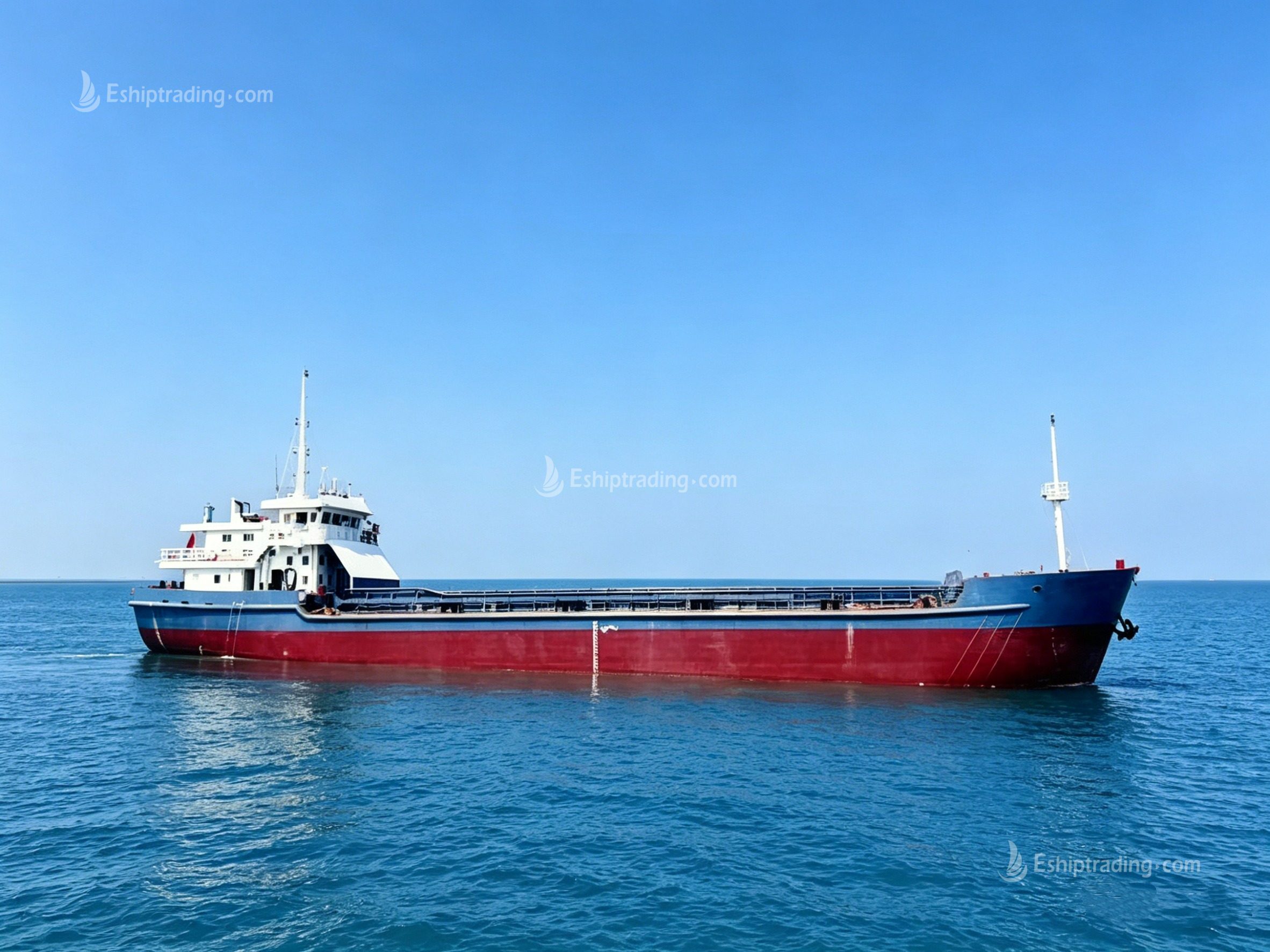 1550 m³ Split Hopper Barge For Sale