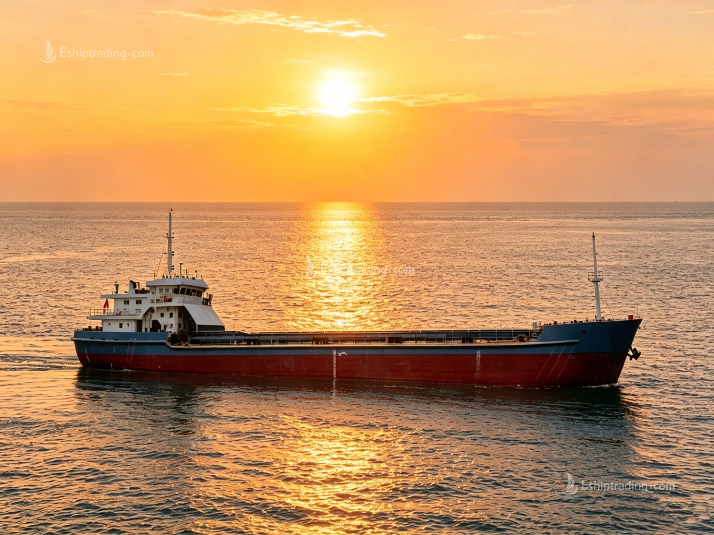 1550 m³ Split Hopper Barge For Sale