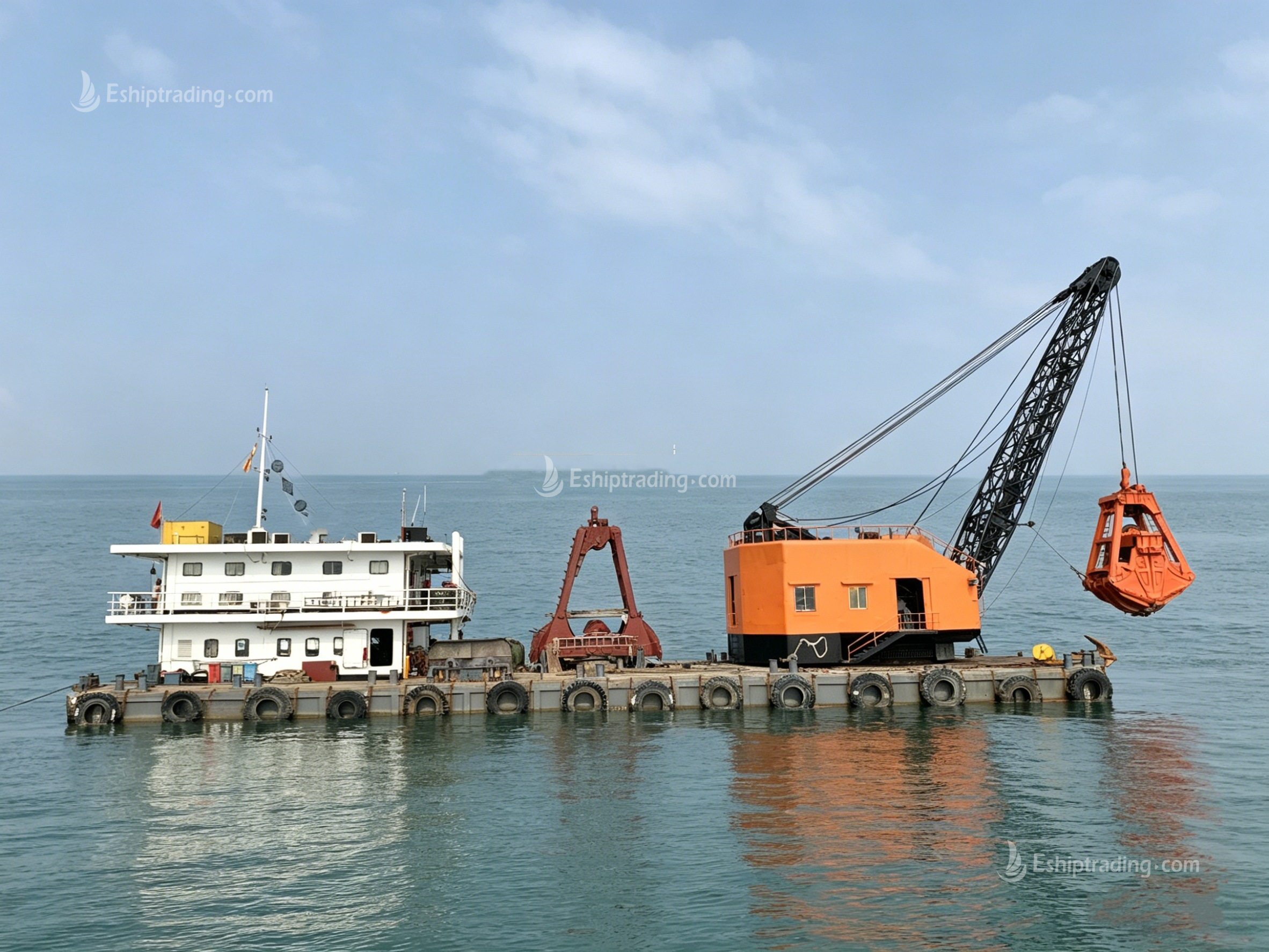 11 m³ Grab Dredger For Sale
