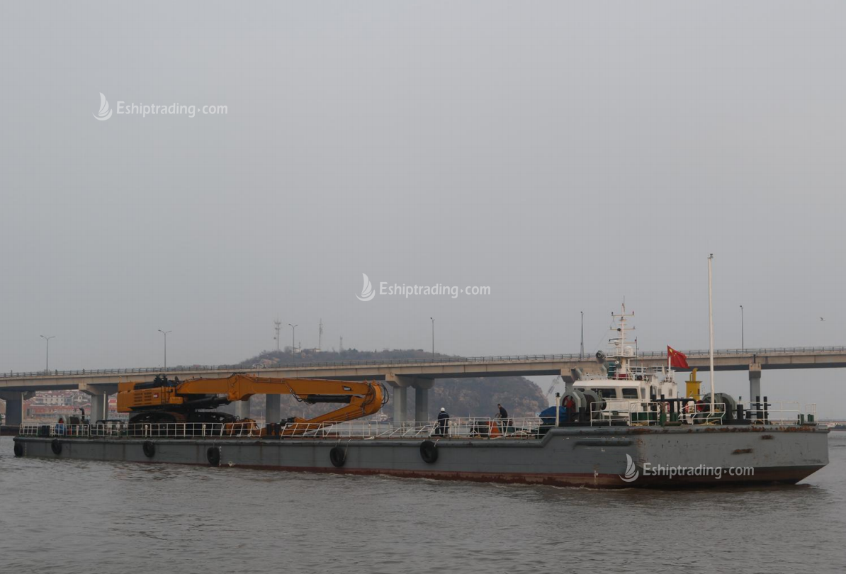 62.5 m Pile Driving Barge For Sale