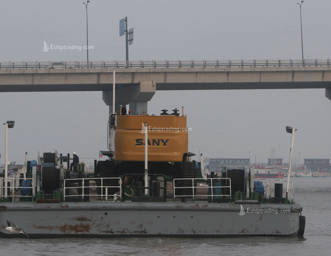 62.5 m Pile Driving Barge For Sale