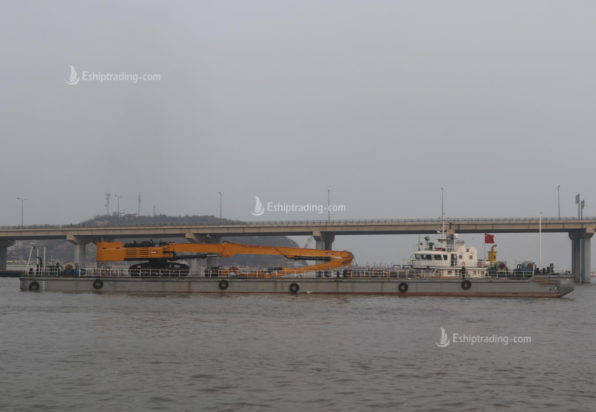 62.5 m Pile Driving Barge For Sale