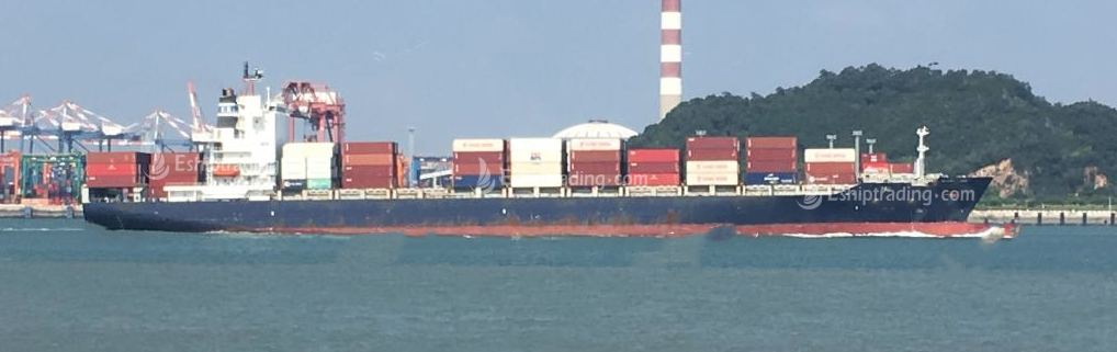 2824 TEU Container Ship For Sale