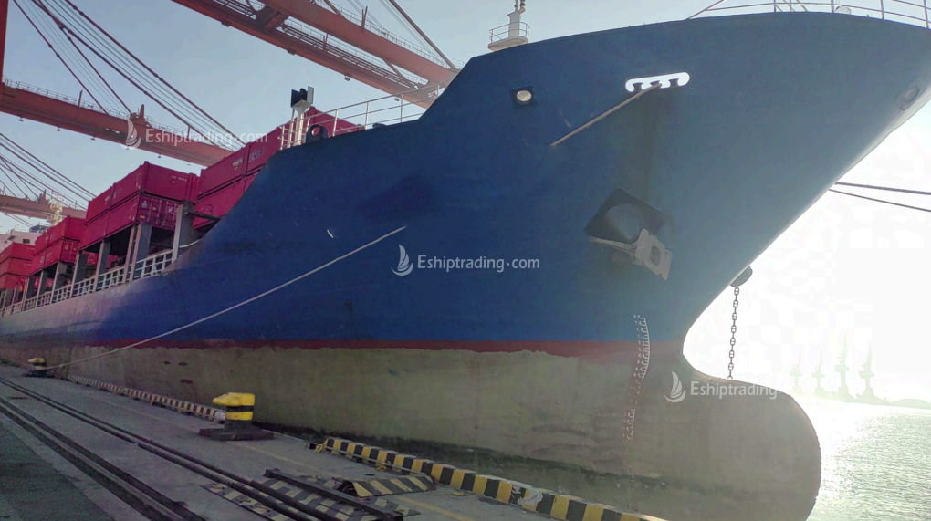 648 TEU Container Ship For Sale